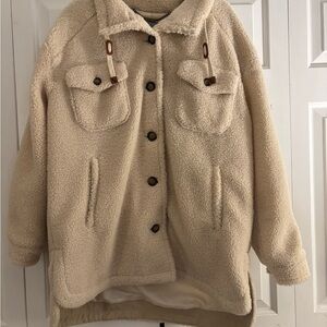 Koolaburra Cream Teddy Jacket